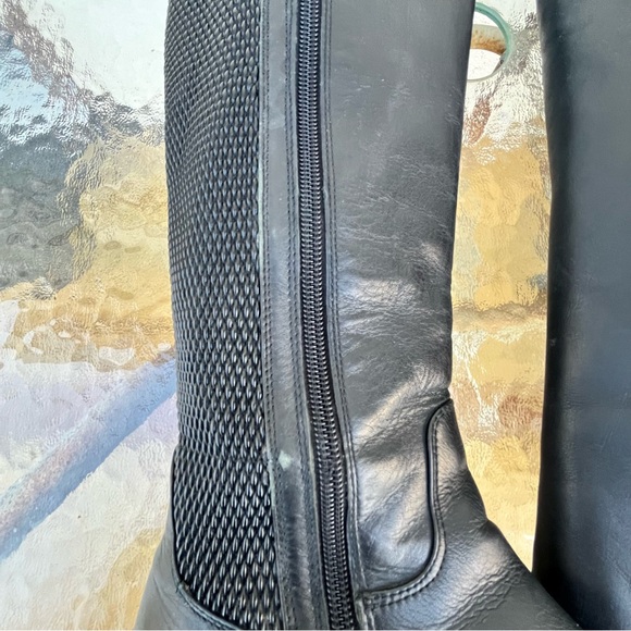 Artica Fleming Knee High Black Leather Boots - Picture 16 of 16